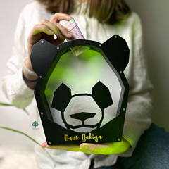 Children's personalized money box Panda