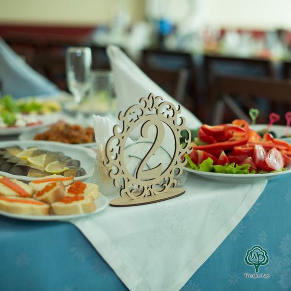 Table numbers for weddings