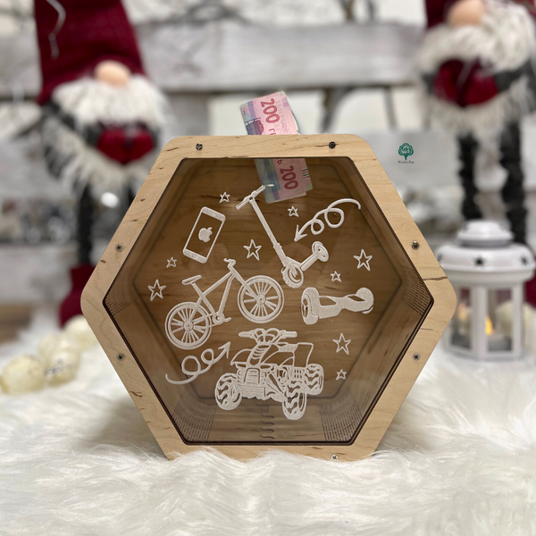Копилка детская с рисунком