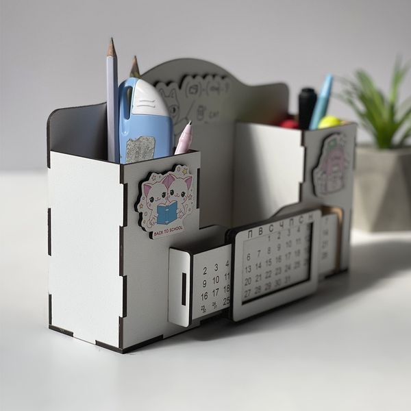 Organizer-calendar for a teacher with funny inscriptions