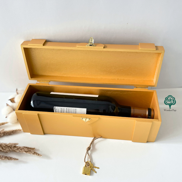Time capsule for wine for a wedding