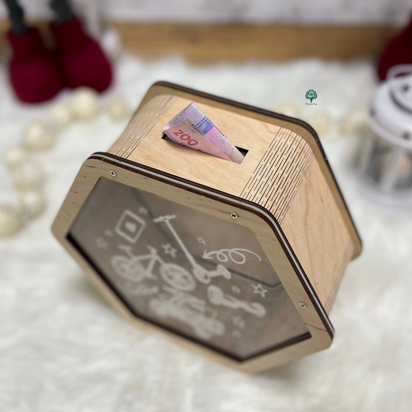 Копилка детская с рисунком