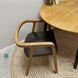 Дизайнерське крісло для дому з дерева фото 5
