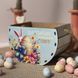 Easter basket for easter with easter image print