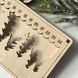 Children's Wooden Advent Calendar with Santa