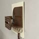 Designer key holder with shelf in interesting colors