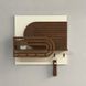 Designer key holder with shelf in interesting colors