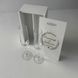 Wedding champagne glasses in a box