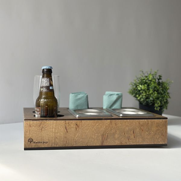 Home tray with plates included