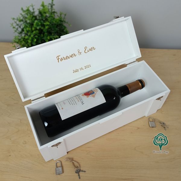 Коробка для вина из дерева