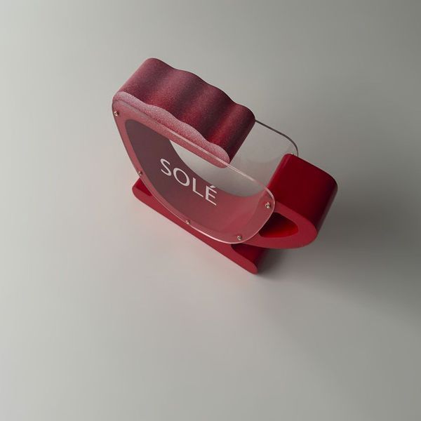 Tip bank with logo