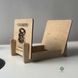 Wooden vinyl record stand