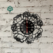 Wall clock in minimalist style