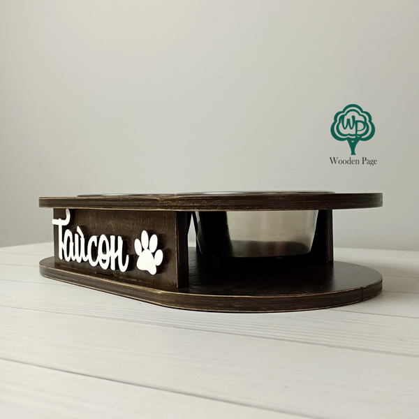 Bowls on a personalized stand Lola