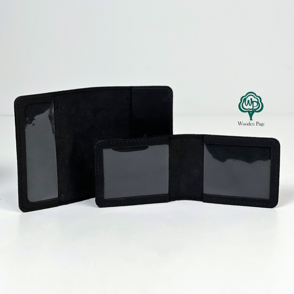 Set of leather covers for military ID and UBD