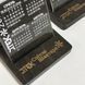 Desk calendar with acrylic inserts with your logo
