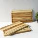 Set of kitchen boards with engraving for meat, vegetables and fruits