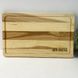 Set of kitchen boards with engraving for meat, vegetables and fruits